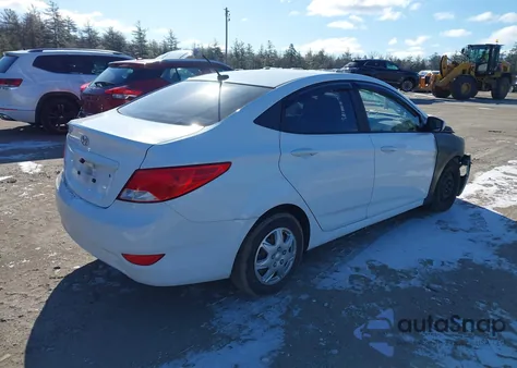 2017 Hyundai Accent Se from USA, damaged, VIN KMHCT4AE8HU246557